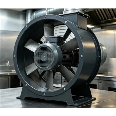 Ventilador d'escapament de cuina industrial